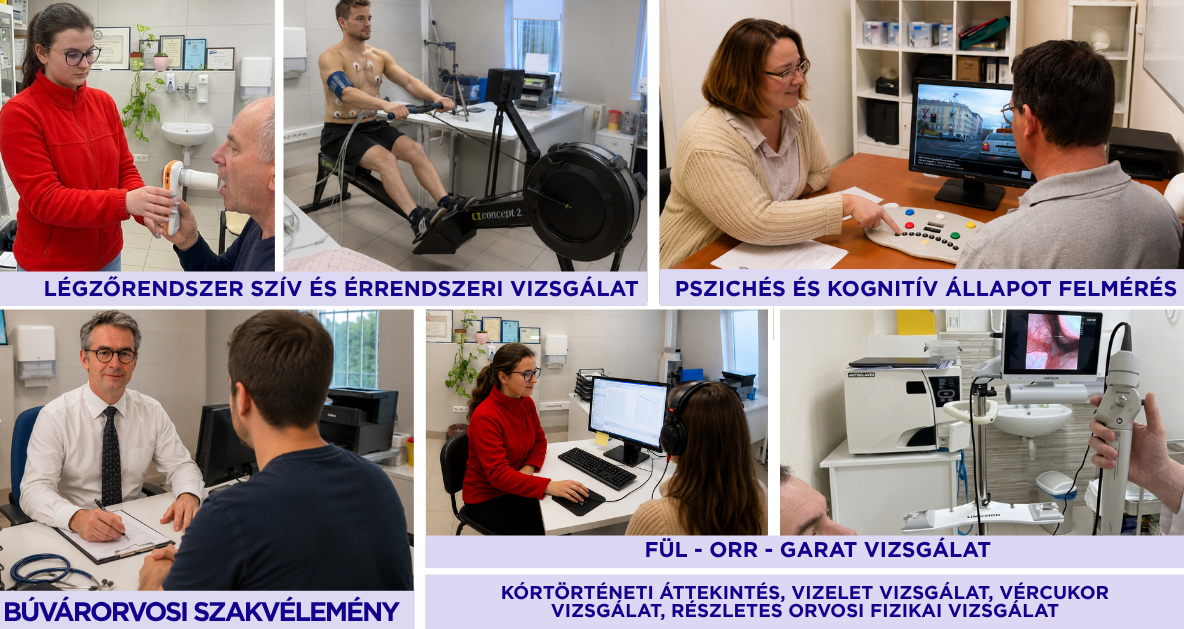 A biztonságos szabadidős búvárkodás elengedhetetlen feltétele a speciális-rendelőben végzett minősített búvárorvosi szakorvosi és pszichológiai vizsgálat megtörténte